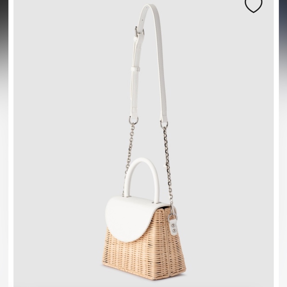 Olga berg Donna rattan bag with minor defect